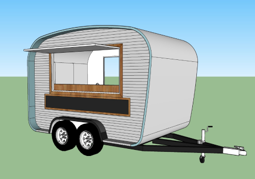 mobile coffee trailer design